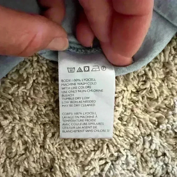 Cooperative Off the Shoulder Chambray Dress/Tunic M - Picture 3 of 4